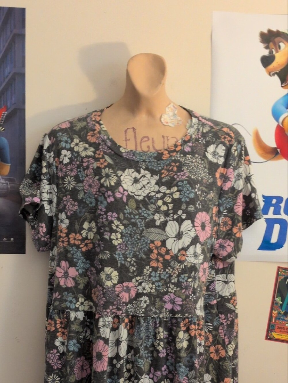 Lily Rose Floral Patterned Dress Size XXL - Picture 2 of 6